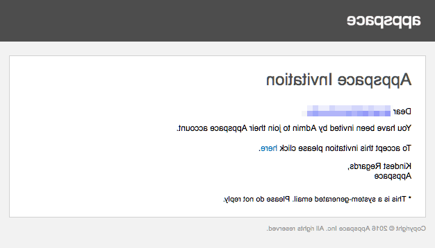 Appspace邀请
